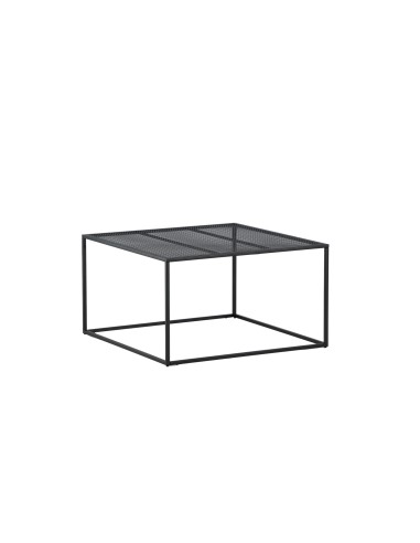 Soffbord Netz, 80 × 80 cm, Svart