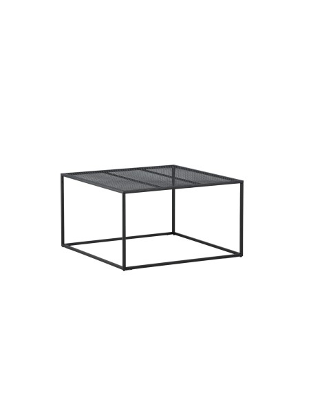 Soffbord Netz, 80 × 80 cm, Svart