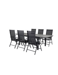 Matgrupp Levels med Break matstolar, 160 × 100 cm 2