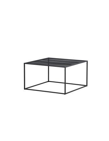 Soffbord Netz, 80 × 80 cm, Svart