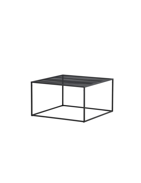 Soffbord Netz, 80 × 80 cm, Svart