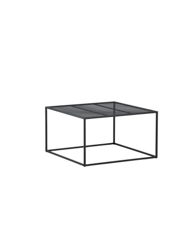 Soffbord Netz, 80 × 80 cm, Svart