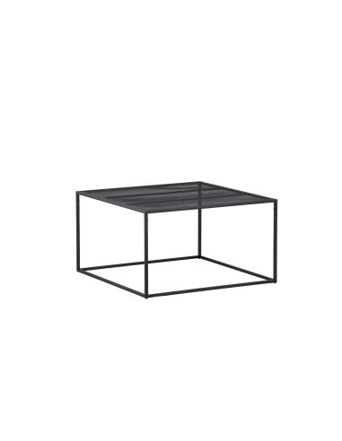 Soffbord Netz, 80 × 80 cm, Svart