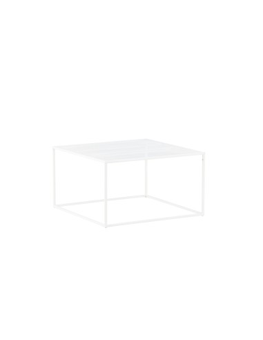 Soffbord Netz, 80 × 80 cm, Vit