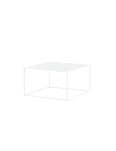 Soffbord Netz, 80 × 80 cm, Vit