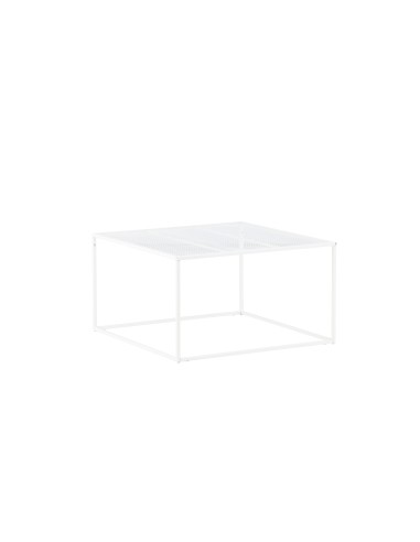 Soffbord Netz, 80 × 80 cm, Vit
