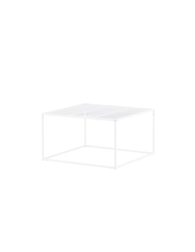 Soffbord Netz, 80 × 80 cm, Vit