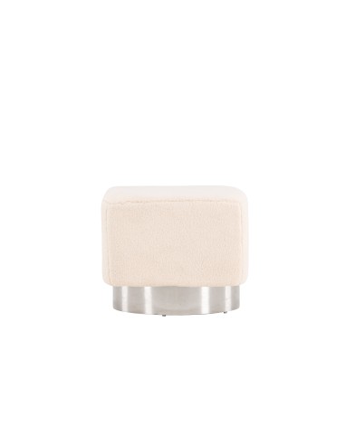 Fåtölj Newton Puff, 45 × 45 cm, Offwhite