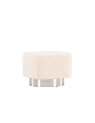 Fåtölj Newton Puff, 45 × 45 cm, Offwhite
