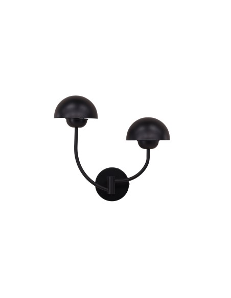 Vägglampa Lyckorna, Svart