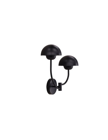 Vägglampa Lyckorna, Svart