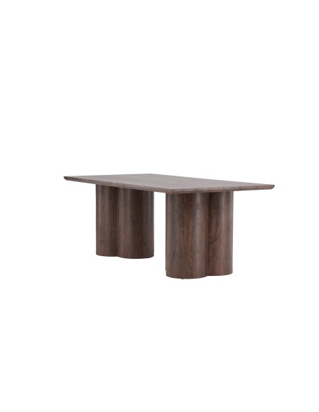Matbord Olivia, 210 × 100 cm, Mocca