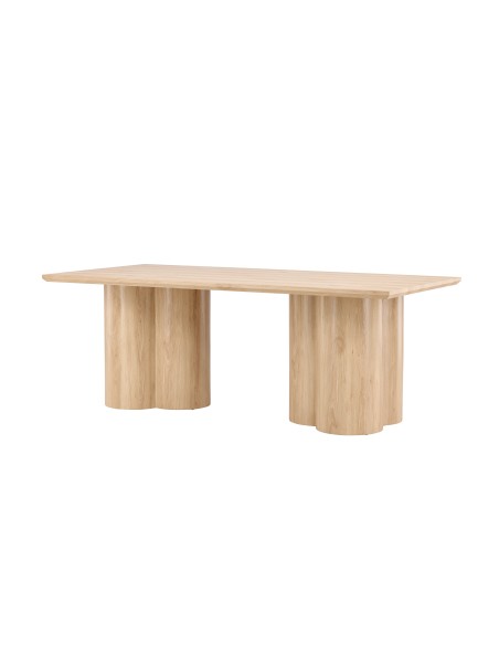 Matbord Olivia, 210 × 100 cm, Natur