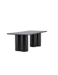 Matbord Olivia, 210 × 100 cm, Svart 2