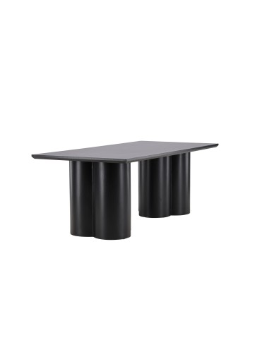 Matbord Olivia, 210 × 100 cm, Svart