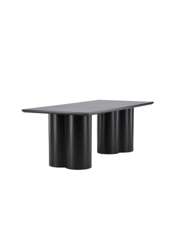 Matbord Olivia, 210 × 100 cm, Svart