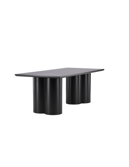 Matbord Olivia, 210 × 100 cm, Svart