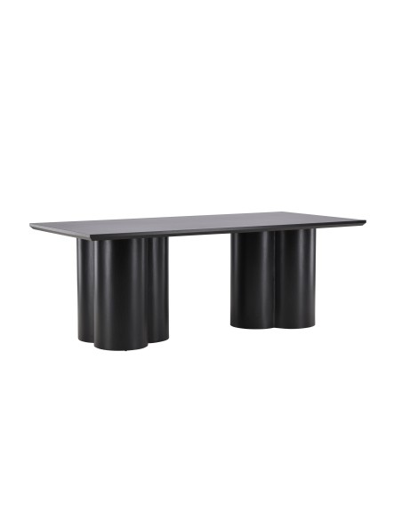 Matbord Olivia, 210 × 100 cm, Svart