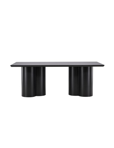 Matbord Olivia, 210 × 100 cm, Svart