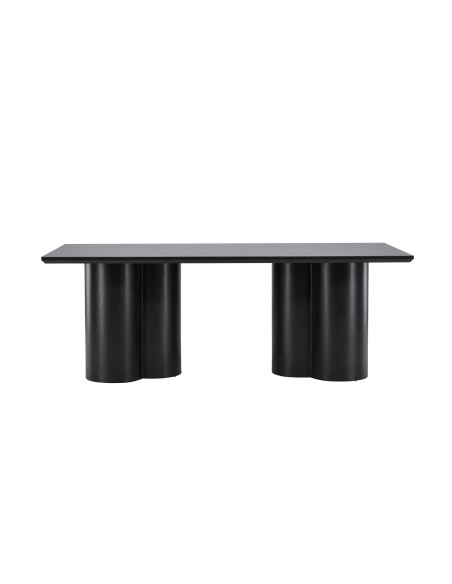 Matbord Olivia, 210 × 100 cm, Svart