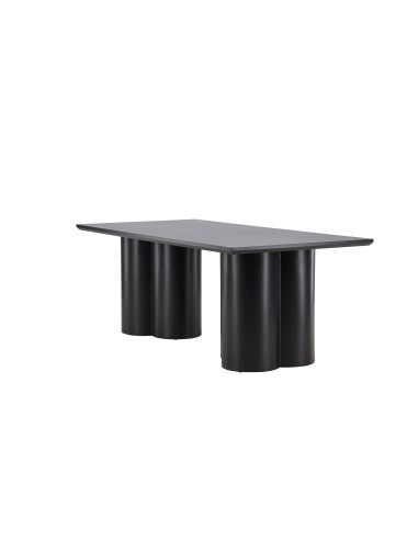 Matbord Olivia, 210 × 100 cm, Svart