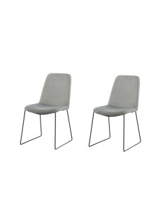 Matstol Muce, Grå/Svart 2