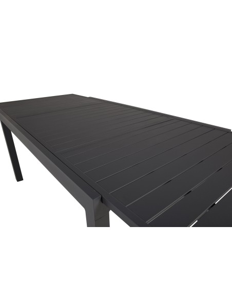 Matbord Marbella, 160 × 100 cm, Svart