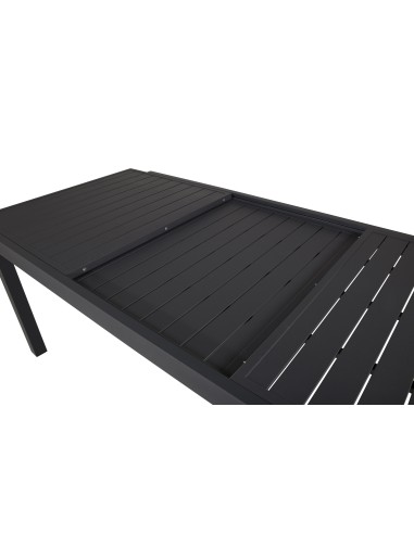 Matbord Marbella, 160 × 100 cm, Svart