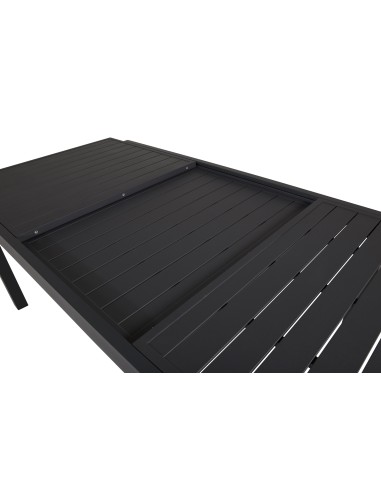 Matbord Marbella, 160 × 100 cm, Svart