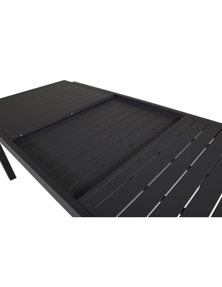 Matbord Marbella, 160 × 100 cm, Svart