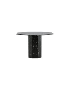 Runt matbord Marbs, Ø110 cm, Svart