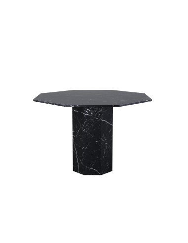Runt matbord Marbs, Ø110 cm, Svart