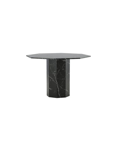 Runt matbord Marbs, Ø110 cm, Svart
