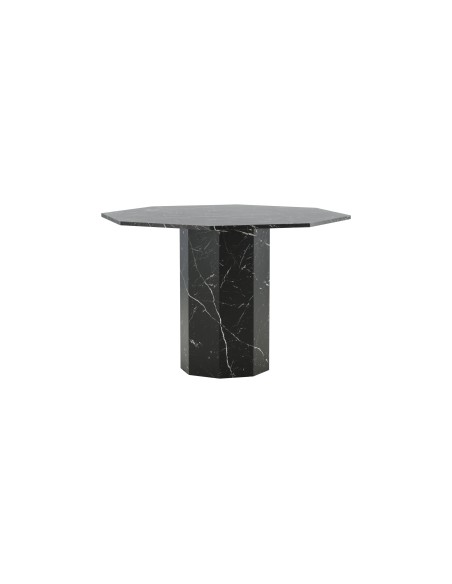Runt matbord Marbs, Ø110 cm, Svart