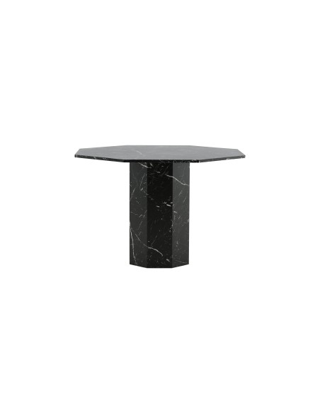 Runt matbord Marbs, Ø110 cm, Svart