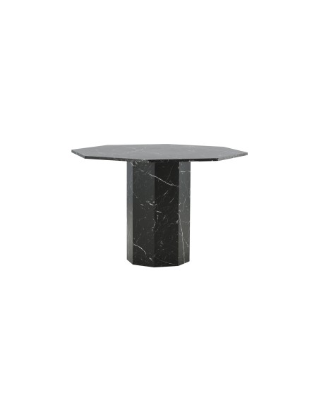 Runt matbord Marbs, Ø110 cm, Svart