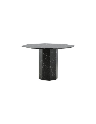 Runt matbord Marbs, Ø110 cm, Svart