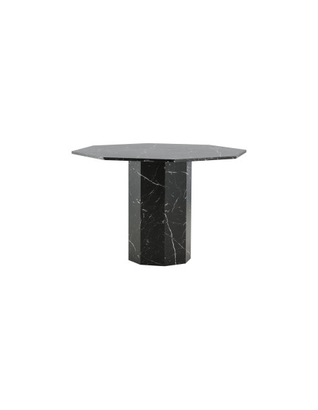 Runt matbord Marbs, Ø110 cm, Svart