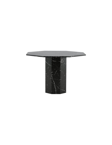 Runt matbord Marbs, Ø110 cm, Svart