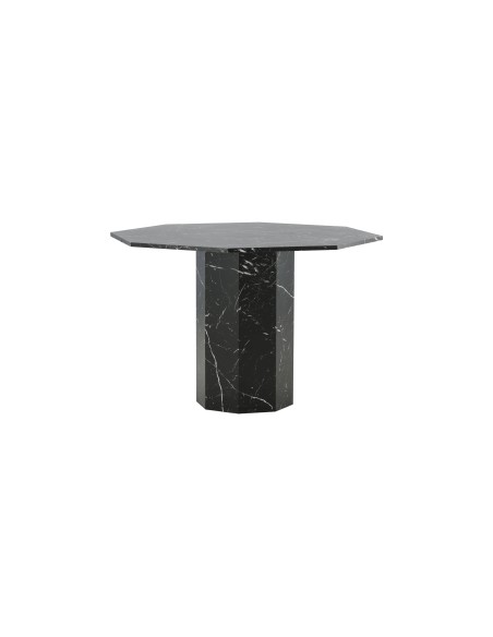 Runt matbord Marbs, Ø110 cm, Svart