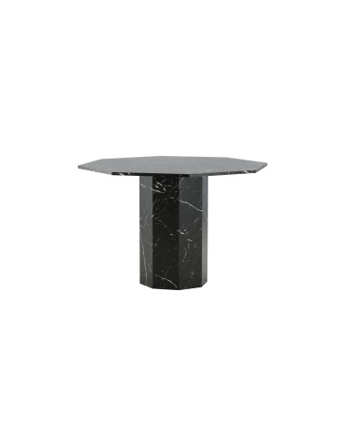 Runt matbord Marbs, Ø110 cm, Svart