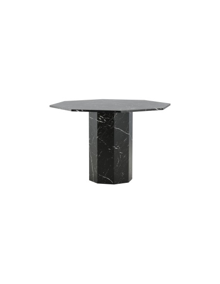 Runt matbord Marbs, Ø110 cm, Svart