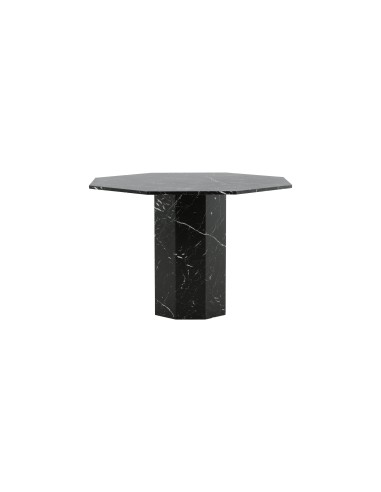 Runt matbord Marbs, Ø110 cm, Svart