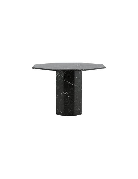Runt matbord Marbs, Ø110 cm, Svart