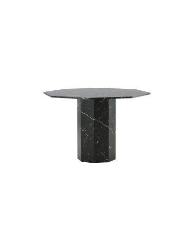 Runt matbord Marbs, Ø110 cm, Svart
