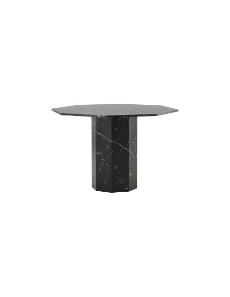 Runt matbord Marbs, Ø110 cm, Svart
