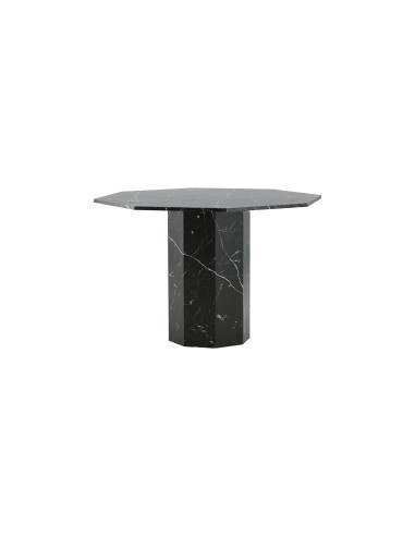 Runt matbord Marbs, Ø110 cm, Svart
