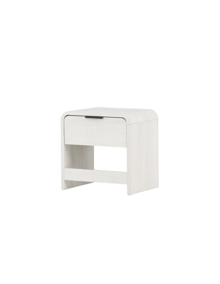 Sidobord Lyngdal, 40 × 30 cm, Vitlaserad