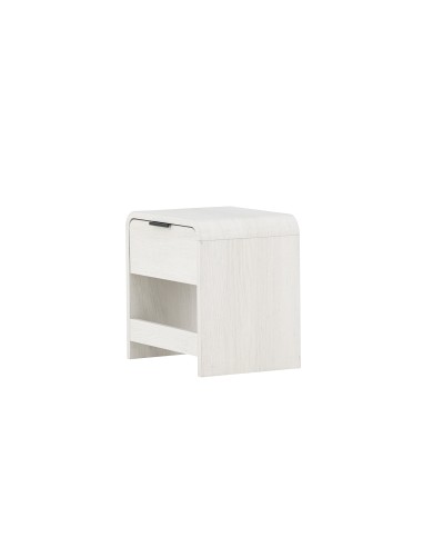 Sidobord Lyngdal, 40 × 30 cm, Vitlaserad