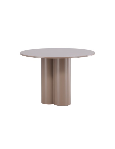 Runt matbord Olivia, Ø110 cm, Dark Brown